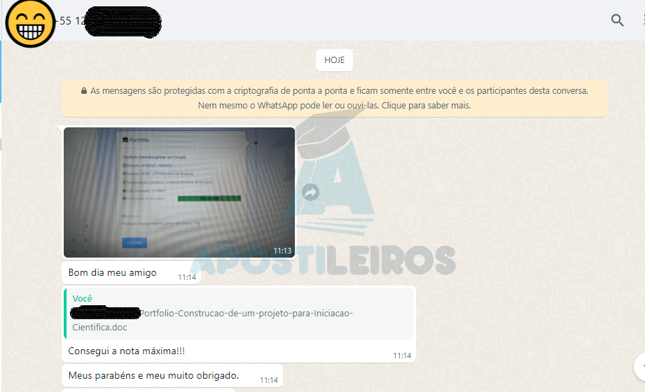 Portfólio Unopar Padrão Nota Máxima
