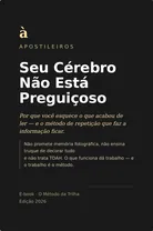 Capa do e-book Seu Cérebro Não Está Preguiçoso
