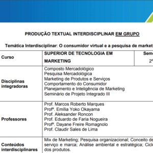 Portfólio Consumidor Virtual