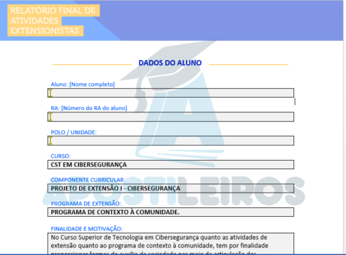 Projeto de Extensão I - Cibersegurança